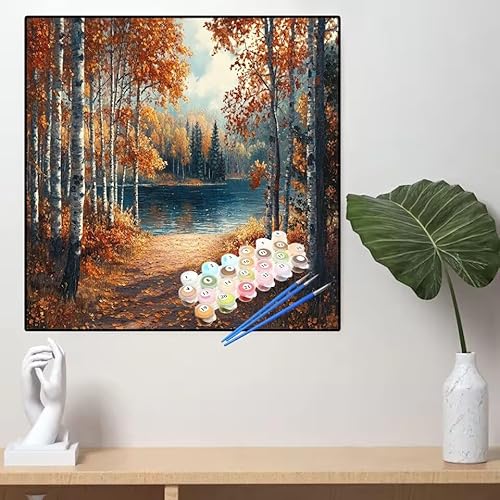 Malen Nach Zahlen Herbst Malen Nach Zahlen Erwachsene Baum Painting by Numbers Adult,DIY Handgemalt Ölgemälde set Mit Pinsel/Acrylpigment,Farbe Leinwand Bastelset,Home Dekor Geschenke 30x30cm YL662 Malen Nach Zahlen Herbst Malen Nach Zahlen Erwachsene Baum Painting by Numbers Adult,DIY Handgemalt Ölgemälde set Mit Pinsel/Acrylpigment,Farbe Leinwand Bastelset,Home Dekor Geschenke 30x30cm YL662 von huuyaofaa