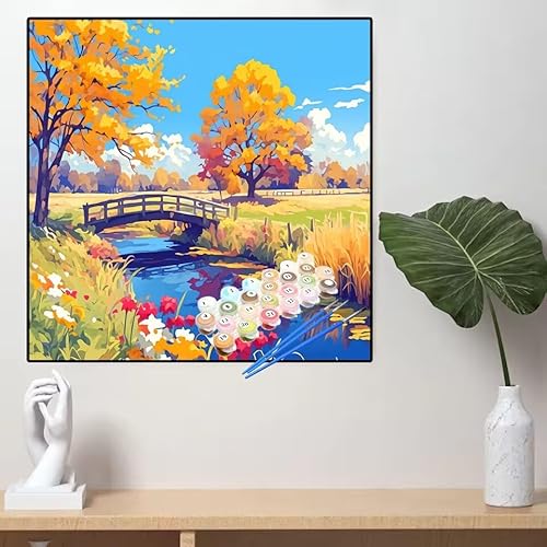 Malen Nach Zahlen Herbst Malen Nach Zahlen Erwachsene Baum Painting by Numbers Adult,DIY Handgemalt Ölgemälde set Mit Pinsel/Acrylpigment,Farbe Leinwand Bastelset,Home Dekor Geschenke 30x30cm YL668 Malen Nach Zahlen Herbst Malen Nach Zahlen Erwachsene Baum Painting by Numbers Adult,DIY Handgemalt Ölgemälde set Mit Pinsel/Acrylpigment,Farbe Leinwand Bastelset,Home Dekor Geschenke 30x30cm YL668 von huuyaofaa