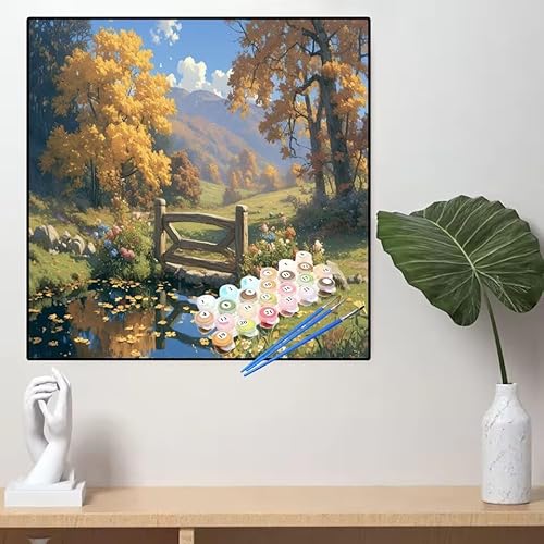 Malen Nach Zahlen Herbst Malen Nach Zahlen Erwachsene Baum Painting by Numbers Adult,DIY Handgemalt Ölgemälde set Mit Pinsel/Acrylpigment,Farbe Leinwand Bastelset,Home Dekor Geschenke 40x40cm YL669 Malen Nach Zahlen Herbst Malen Nach Zahlen Erwachsene Baum Painting by Numbers Adult,DIY Handgemalt Ölgemälde set Mit Pinsel/Acrylpigment,Farbe Leinwand Bastelset,Home Dekor Geschenke 40x40cm YL669 von huuyaofaa