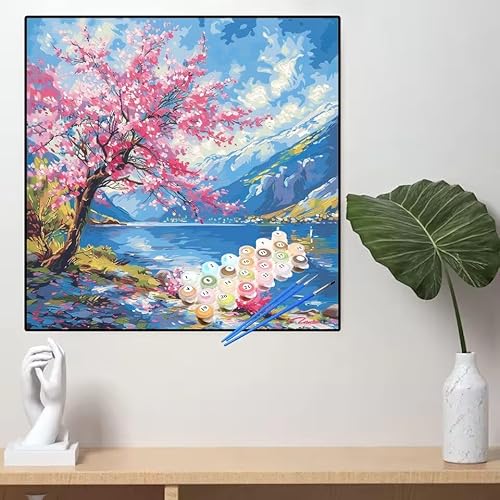 Malen Nach Zahlen Japan Malen Nach Zahlen Erwachsene Blume Painting by Numbers Adult,DIY Handgemalt Ölgemälde set Mit Pinsel/Acrylpigment,Farbe Leinwand Bastelset,Home Dekor Geschenke 40x40cm YL679 Malen Nach Zahlen Japan Malen Nach Zahlen Erwachsene Blume Painting by Numbers Adult,DIY Handgemalt Ölgemälde set Mit Pinsel/Acrylpigment,Farbe Leinwand Bastelset,Home Dekor Geschenke 40x40cm YL679 von huuyaofaa
