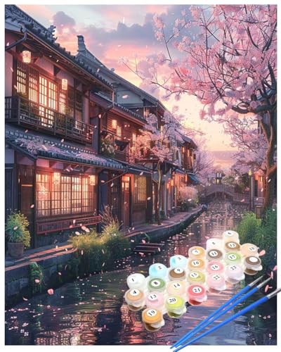 Malen Nach Zahlen Japan Malen Nach Zahlen Erwachsene Blume Painting by Numbers Adult,DIY Handgemalt Ölgemälde set Mit Pinsel/Acrylpigment,Farbe Leinwand Bastelset,Home Dekor Geschenke 60x90cm HYF721 Malen Nach Zahlen Japan Malen Nach Zahlen Erwachsene Blume Painting by Numbers Adult,DIY Handgemalt Ölgemälde set Mit Pinsel/Acrylpigment,Farbe Leinwand Bastelset,Home Dekor Geschenke 60x90cm HYF721 von huuyaofaa