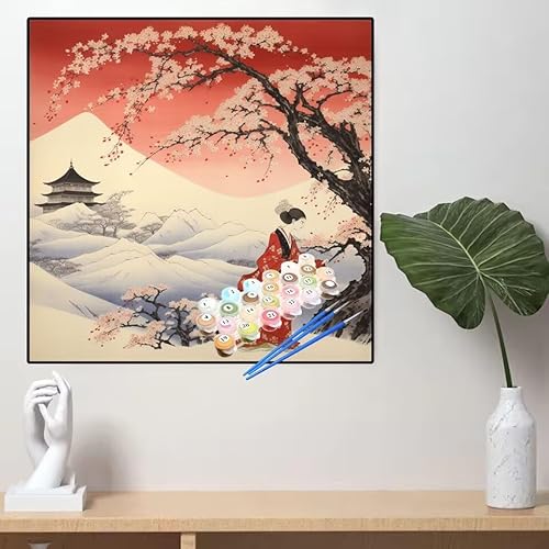 Malen Nach Zahlen Japan Malen Nach Zahlen Erwachsene Fee Painting by Numbers Adult,DIY Handgemalt Ölgemälde set Mit Pinsel/Acrylpigment,Farbe Leinwand Bastelset für Home Dekor Geschenke 30x30cm YL695 Malen Nach Zahlen Japan Malen Nach Zahlen Erwachsene Fee Painting by Numbers Adult,DIY Handgemalt Ölgemälde set Mit Pinsel/Acrylpigment,Farbe Leinwand Bastelset für Home Dekor Geschenke 30x30cm YL695 von huuyaofaa