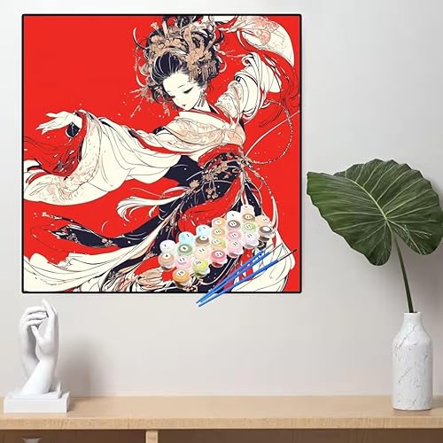 Malen Nach Zahlen Japan Malen Nach Zahlen Erwachsene Schönheit Painting by Numbers Adult,DIY Handgemalt Ölgemälde set Mit Pinsel/Acrylpigment,Farbe Leinwand Bastelset,Dekor Geschenke 40x40cm YL684 Malen Nach Zahlen Japan Malen Nach Zahlen Erwachsene Schönheit Painting by Numbers Adult,DIY Handgemalt Ölgemälde set Mit Pinsel/Acrylpigment,Farbe Leinwand Bastelset,Dekor Geschenke 40x40cm YL684 von huuyaofaa