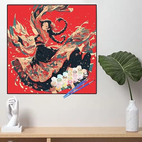 Malen Nach Zahlen Japan Malen Nach Zahlen Erwachsene Schönheit Painting by Numbers Adult,DIY Handgemalt Ölgemälde set Mit Pinsel/Acrylpigment,Farbe Leinwand Bastelset,Dekor Geschenke 60x60cm YL685 Malen Nach Zahlen Japan Malen Nach Zahlen Erwachsene Schönheit Painting by Numbers Adult,DIY Handgemalt Ölgemälde set Mit Pinsel/Acrylpigment,Farbe Leinwand Bastelset,Dekor Geschenke 60x60cm YL685 von huuyaofaa
