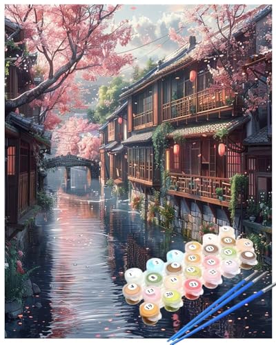 Malen Nach Zahlen Japan Malen Nach Zahlen Erwachsene Stadt Painting by Numbers Adult,DIY Handgemalt Ölgemälde set Mit Pinsel/Acrylpigment,Farbe Leinwand Bastelset,Home Dekor Geschenke 40x50cm HYF716 Malen Nach Zahlen Japan Malen Nach Zahlen Erwachsene Stadt Painting by Numbers Adult,DIY Handgemalt Ölgemälde set Mit Pinsel/Acrylpigment,Farbe Leinwand Bastelset,Home Dekor Geschenke 40x50cm HYF716 von huuyaofaa