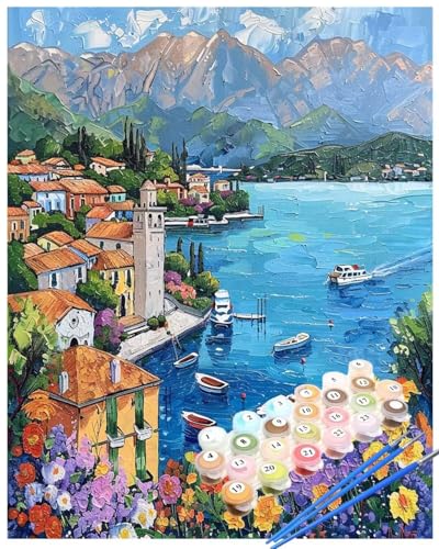 Malen Nach Zahlen Kleine Stadt Malen Nach Zahlen Erwachsene Blume Painting by Numbers Adult,DIY Handgemalt Ölgemälde set Mit Pinsel/Acrylpigment,Farbe Leinwand Bastelset,Dekor Geschenke 50x70cm HYF920 Malen Nach Zahlen Kleine Stadt Malen Nach Zahlen Erwachsene Blume Painting by Numbers Adult,DIY Handgemalt Ölgemälde set Mit Pinsel/Acrylpigment,Farbe Leinwand Bastelset,Dekor Geschenke 50x70cm HYF920 von huuyaofaa