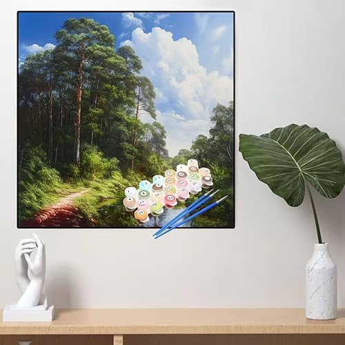 Malen Nach Zahlen Wald Malen Nach Zahlen Erwachsene Baum Painting by Numbers Adult,DIY Handgemalt Ölgemälde set Mit Pinsel/Acrylpigment,Farbe Leinwand Bastelset für Home Dekor Geschenke 80x80cm YL706 Malen Nach Zahlen Wald Malen Nach Zahlen Erwachsene Baum Painting by Numbers Adult,DIY Handgemalt Ölgemälde set Mit Pinsel/Acrylpigment,Farbe Leinwand Bastelset für Home Dekor Geschenke 80x80cm YL706 von huuyaofaa