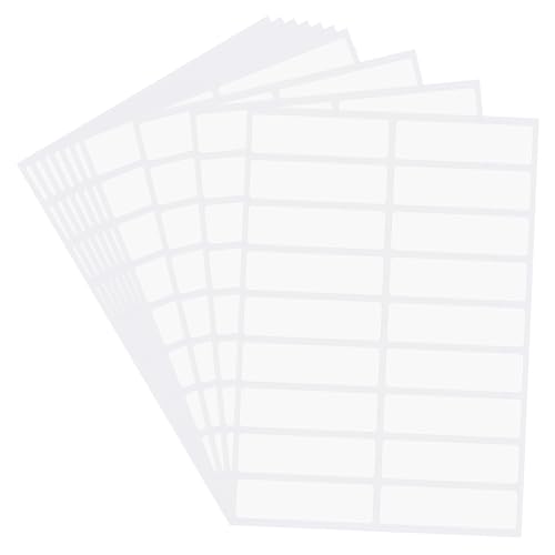 Hycodest Bügelfreie Stoffetiketten, waschmaschinen- und trocknergeeignet, Handschrift-Namensaufkleber, 1,27 x 4,5 cm, 180 Stück Hycodest Bügelfreie Stoffetiketten, waschmaschinen- und trocknergeeignet, Handschrift-Namensaufkleber, 1,27 x 4,5 cm, 180 Stück von hycodest