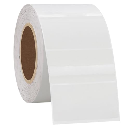 Hycodest Thermo-Aufkleber-Etiketten, Mehrzweck-Etiketten, transparent, direkt für Etiketten, Drucker, 2,5 x 5,1 cm, 500 Etiketten von hycodest