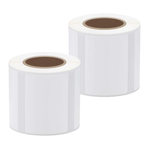 Hycodest Thermoetiketten 40x30 mm, 2 Rollen á 200 Etiketten mit Aufkleber für Etikettendrucker Hycodest Thermoetiketten 40x30 mm, 2 Rollen á 200 Etiketten mit Aufkleber für Etikettendrucker von hycodest