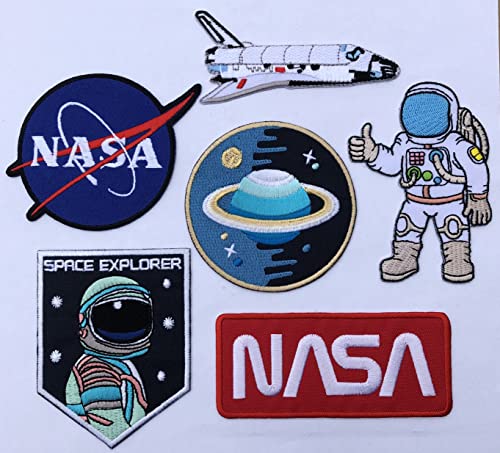 i-Patch - 0130 - (0126) - Sticker - Badges - Astronaut - Stickerei - Applikation - Aufnäher - Planet - Raumschiff - Raumfahrt - NASA - Aufbügler - Flicken - zum aufbügeln - Space - Alien von i-Patch