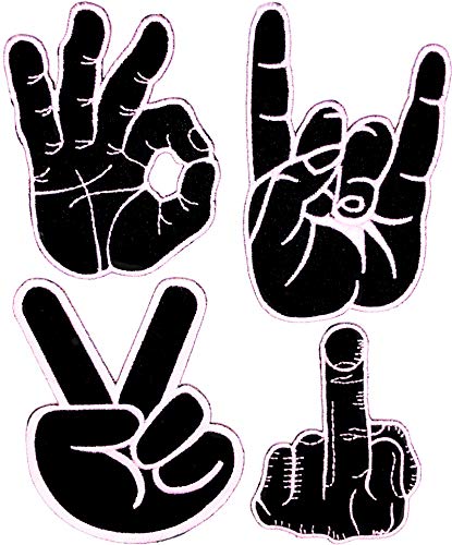 i-Patch - Patches - 0218 - Hand - Stickerei - Applikation - Aufnäher - Sticker - Badge - Flicken - DIY - Aufbügler - Bügelbild - Iron-on - Embleme i-Patch - Patches - 0218 - Hand - Stickerei - Applikation - Aufnäher - Sticker - Badge - Flicken - DIY - Aufbügler - Bügelbild - Iron-on - Embleme von i-Patch