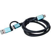 i-tec® USB 3.0 C/USB 3.0 C, USB 3.0 A Kabel 100,0 cm schwarz, 1 St. von i-tec®