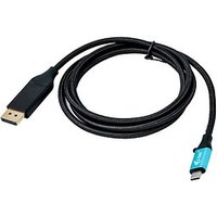 i-tec® USB C/DisplayPort Kabel 2,0 m schwarz, 1 St. von i-tec®