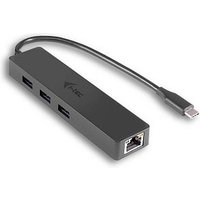 i-tec® USB-Hub Advance Series Slim USB-C 3-fach schwarz von i-tec®