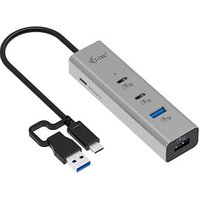 i-tec® USB-Hub Universal Charging Metal 4-fach grau von i-tec®