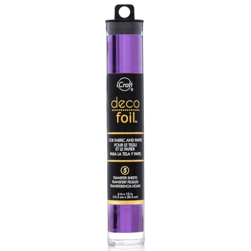 Thermoweb Dekofolie, 15,2 x 30,5 cm, Violett Thermoweb Dekofolie, 15,2 x 30,5 cm, Violett von iCraft