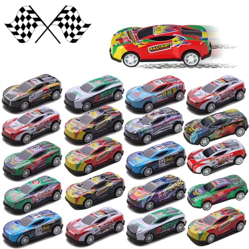 iFunLong 30 Stück Rückziehautos für Kinder, Mini-Fahrzeuge, Spielzeug, Großpackung, Partyzubehör, Rennautos, Spielzeug, Goodie Bag Stuffers, Pinata-Füllstoffe für Jungen, Mädchen, Kleinkinder iFunLong 30 Stück Rückziehautos für Kinder, Mini-Fahrzeuge, Spielzeug, Großpackung, Partyzubehör, Rennautos, Spielzeug, Goodie Bag Stuffers, Pinata-Füllstoffe für Jungen, Mädchen, Kleinkinder von iFunLong