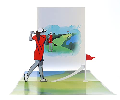 iGifts And Cards Einzigartige 3D-Pop-Up-Grußkarte für Golf-Geburtstagskarte, Dankeskarte, Loch in einem Puttting Green Geschenk, Happy Retirement, Geschenk für Frau, Muttertag, Souvenir iGifts And Cards Einzigartige 3D-Pop-Up-Grußkarte für Golf-Geburtstagskarte, Dankeskarte, Loch in einem Puttting Green Geschenk, Happy Retirement, Geschenk für Frau, Muttertag, Souvenir von iGifts And Cards
