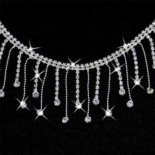2 Yard Strass Trim Fring Unregelmäßige Strasssteine Fransen Gürtel Strass Quaste Funkeln Diamant Fransen Strass Band Quaste Kette für DIY Kleidung Hochzeit Dekoration 2Yards-Trim-Fring 2 Yard Strass Trim Fring Unregelmäßige Strasssteine Fransen Gürtel Strass Quaste Funkeln Diamant Fransen Strass Band Quaste Kette für DIY Kleidung Hochzeit Dekoration 2Yards-Trim-Fring von iHMeiju