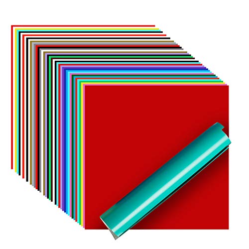Vinylfolie Plotter, 40 PACK Permanentem Klebefolien, 30,5 x 30,5 cm iImagine Vinyl Selbstklebend Vinyl glänzend, matt und für Zeichen und Klebstoff Vinyl für Silhouette und Cameo Cutter Vinylfolie Plotter, 40 PACK Permanentem Klebefolien, 30,5 x 30,5 cm iImagine Vinyl Selbstklebend Vinyl glänzend, matt und für Zeichen und Klebstoff Vinyl für Silhouette und Cameo Cutter von iImagine Vinyl