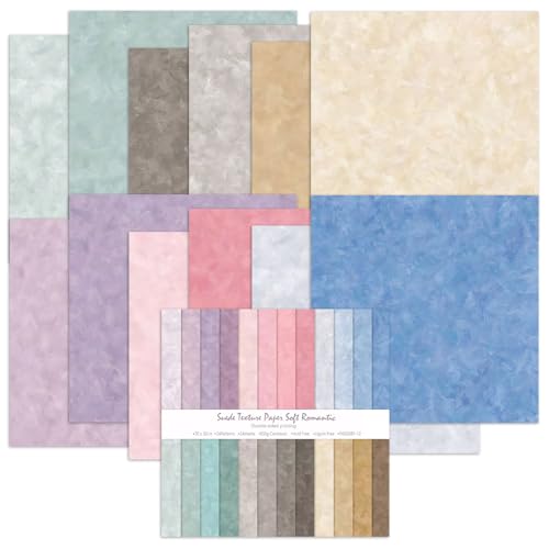 24 Blatt Karton, 12 verschiedene Farben, 250 g/m² Kartonpapier, 30 x 30 cm, Schneidepapier, doppelseitig gemustertes Scrapbook-Papier zum Basteln, Weihnachten, selbstgemachte Karten, Scrapbooking. 24 Blatt Karton, 12 verschiedene Farben, 250 g/m² Kartonpapier, 30 x 30 cm, Schneidepapier, doppelseitig gemustertes Scrapbook-Papier zum Basteln, Weihnachten, selbstgemachte Karten, Scrapbooking. von iKammo