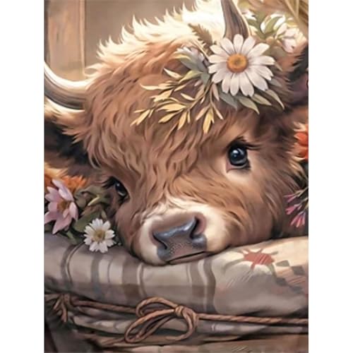iLovwvoea Diamond Painting, 5D DIY Diamond Painting für Erwachsene und Kinder, DIY Full Drill Farbe mit Diamant, Home Wall Decor 30 x 40CM von iLovwvoea