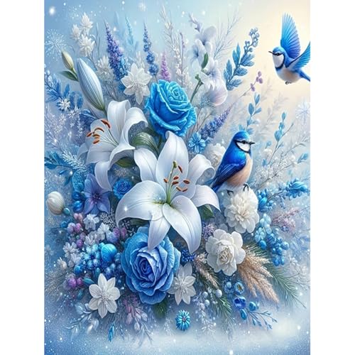 iLovwvoea Diamond Painting, 5D DIY Diamond Painting für Erwachsene und Kinder, DIY Full Drill Farbe mit Diamant, Home Wall Decor 30 x 40CM von iLovwvoea