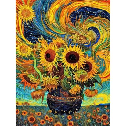iLovwvoea Diamond Painting, 5D DIY Diamond Painting für Erwachsene und Kinder, DIY Full Drill Farbe mit Diamant, Home Wall Decor 30 x 40CM von iLovwvoea
