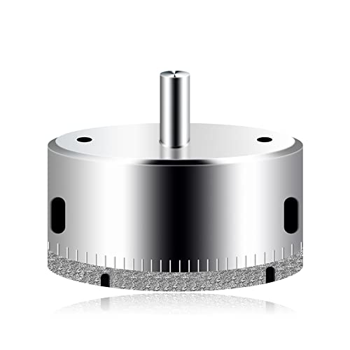iMeistek 3 Zoll (75 mm) Diamantbohrer, Stahl diamantbeschichtet Lochsägenbohrer Bohrwerkzeug für Glas, Marmor, Granit, Keramik, Fliesen, Porzellan von iMeistek