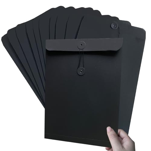 10 Stück Dokumententasche A4 Kraftpapier Aktentasche Aktenordner Ordnungsmappe Verdickt Umschläge Organisation mit Taste Pappordner Papierkram Organizer Präsentationsmappe für Büro Schule Zuhause 10 Stück Dokumententasche A4 Kraftpapier Aktentasche Aktenordner Ordnungsmappe Verdickt Umschläge Organisation mit Taste Pappordner Papierkram Organizer Präsentationsmappe für Büro Schule Zuhause von iNelihoo