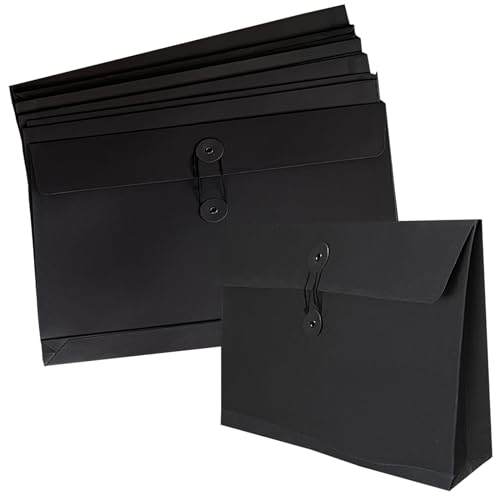 10 Stück Kraftpapier Aktenordner A4 Umschläge Projekttaschen Dokumententasche Tasche mit Schnur und Knopfverschluss Brieftasche Sortiert Aktenmappe Verdickt Dokumententaschen für Business Schule 10 Stück Kraftpapier Aktenordner A4 Umschläge Projekttaschen Dokumententasche Tasche mit Schnur und Knopfverschluss Brieftasche Sortiert Aktenmappe Verdickt Dokumententaschen für Business Schule von iNelihoo