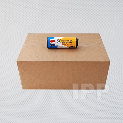 Müllbeutel 60 Liter 50 Stück (EUR 0,04 / Beutel) von iPEP