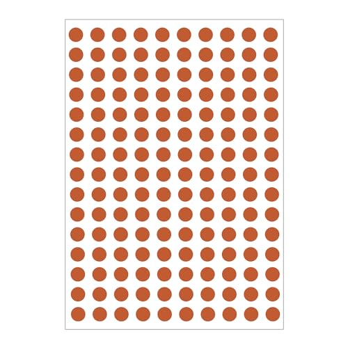 3000 Stück Punktaufkleberetiketten Klebepunkte rund 10mm Markierungspunkte Farbcodierungsaufkleber 20 Blatt bunte Klebepunktetiketten zum Beschriften - Orange 3000 Stück Punktaufkleberetiketten Klebepunkte rund 10mm Markierungspunkte Farbcodierungsaufkleber 20 Blatt bunte Klebepunktetiketten zum Beschriften - Orange von iSOUL