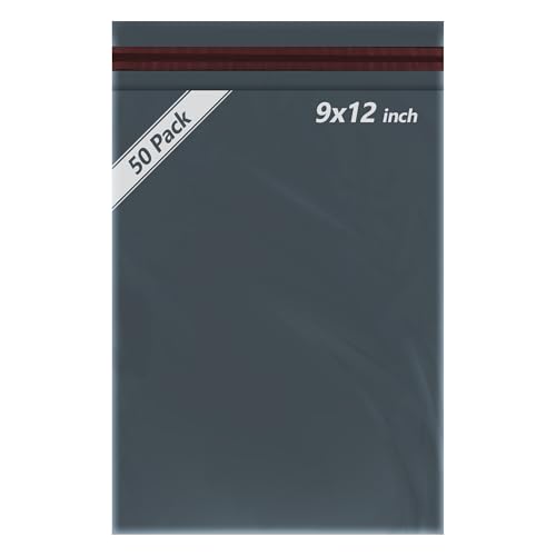 50 Stück graue Versandtaschen, Versandtaschen, 22,9 x 30,5 cm, 50 Stück, Poly-Postbeutel, selbstklebend, iSOUL kleine bis große Versandtaschen, verschiedene Versandtaschen, Versandtaschen 50 Stück graue Versandtaschen, Versandtaschen, 22,9 x 30,5 cm, 50 Stück, Poly-Postbeutel, selbstklebend, iSOUL kleine bis große Versandtaschen, verschiedene Versandtaschen, Versandtaschen von iSOUL