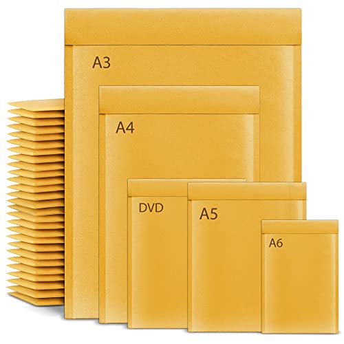 Luftpolsterumschläge für Verpackung, Versandtaschen, Versandtaschen, Versandtaschen, Versandtaschen, 10, A4 von iSOUL