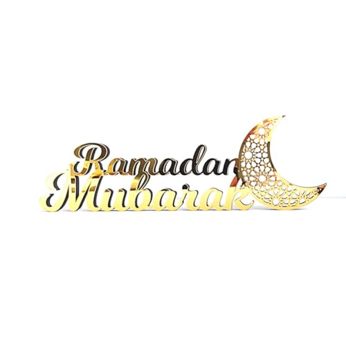 Eid Mubarak Tischdeko Holz, Ramadan Tisch Schild Deko Bismillah Holz Aufsteller, Islamische Mond Stern Verzierung für Muslim Partydeko Tisch Ornament Heimdekoration Geschenk Eid Mubarak Tischdeko Holz, Ramadan Tisch Schild Deko Bismillah Holz Aufsteller, Islamische Mond Stern Verzierung für Muslim Partydeko Tisch Ornament Heimdekoration Geschenk von iSpchen