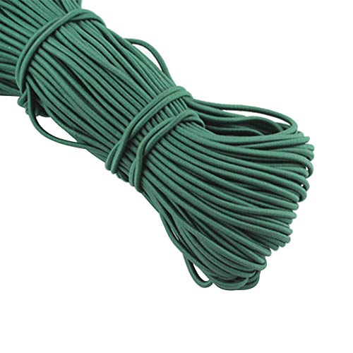 iSpchen 10 Meter Elastische 3mm Gummikordel Rundes Gummiband hohe Elastizität Gummi Seil Schnu Elastikkordel Seil für Basteln Schmuck Kleidung Nähzubehör,Grün iSpchen 10 Meter Elastische 3mm Gummikordel Rundes Gummiband hohe Elastizität Gummi Seil Schnu Elastikkordel Seil für Basteln Schmuck Kleidung Nähzubehör,Grün von iSpchen