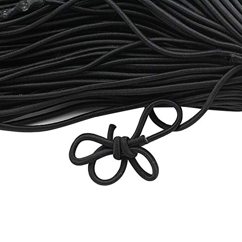 iSpchen 10 Meter Elastische 3mm Gummikordel Rundes Gummiband hohe Elastizität Gummi Seil Schnu Elastikkordel Seil für Basteln Schmuck Kleidung Nähzubehör,schwarz iSpchen 10 Meter Elastische 3mm Gummikordel Rundes Gummiband hohe Elastizität Gummi Seil Schnu Elastikkordel Seil für Basteln Schmuck Kleidung Nähzubehör,schwarz von iSpchen