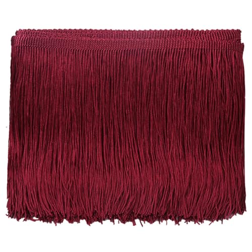 iSpchen 10 Yards Länge 15cm/5.9” Breite Quaste Seidig Fransen Geschnitten Fransenborte Kostüm Quaste trimmen Garment Apparel Spitzenborte Nähzubehör Accessoires Polyester Quastenspitze Datum rot iSpchen 10 Yards Länge 15cm/5.9” Breite Quaste Seidig Fransen Geschnitten Fransenborte Kostüm Quaste trimmen Garment Apparel Spitzenborte Nähzubehör Accessoires Polyester Quastenspitze Datum rot von iSpchen