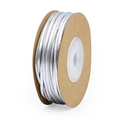 iSpchen 15 Meter Lederband Wildlederband Lederschnur Klassik Basteln Lederschnüre Faux Wildleder Vintage Leder Schnur für Halsketten Armbänder Schmuck Handwerk,Silber #01 iSpchen 15 Meter Lederband Wildlederband Lederschnur Klassik Basteln Lederschnüre Faux Wildleder Vintage Leder Schnur für Halsketten Armbänder Schmuck Handwerk,Silber #01 von iSpchen