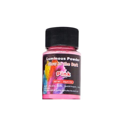 iSpchen Fluoreszierende Pulver Nachtleuchtende Pigmente Perfek für Epoxidharz Sicheres ungiftiges Fluoreszenzmittel für Schleim, Nägel, Acrylfarbe, Kunst, Basteln,Rosa Pulver 30g/Flasche iSpchen Fluoreszierende Pulver Nachtleuchtende Pigmente Perfek für Epoxidharz Sicheres ungiftiges Fluoreszenzmittel für Schleim, Nägel, Acrylfarbe, Kunst, Basteln,Rosa Pulver 30g/Flasche von iSpchen