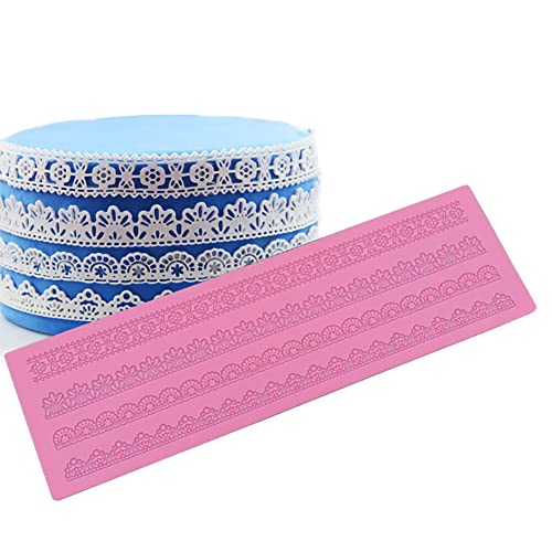 iSpchen Kuchenschablone Silikon Torten Schablonen Kuchenschablonen Spitzen Blumen Kuchen Fondantform Kuchendekoration Backwerkzeuge Schablonen DIY Buttercreme Kuchenvorlagen Tortenspitzen iSpchen Kuchenschablone Silikon Torten Schablonen Kuchenschablonen Spitzen Blumen Kuchen Fondantform Kuchendekoration Backwerkzeuge Schablonen DIY Buttercreme Kuchenvorlagen Tortenspitzen von iSpchen