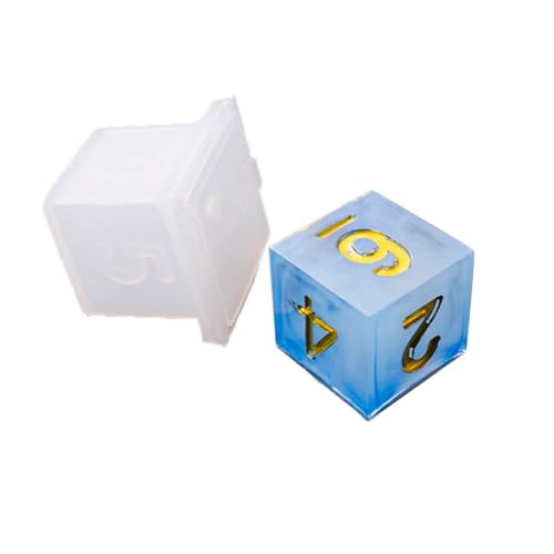 iSpchen Silikonform Würfel Silikonform Epoxidharz Spielwürfel Würfel Silikonform für Rollenspiele, Tischspiele,#14 iSpchen Silikonform Würfel Silikonform Epoxidharz Spielwürfel Würfel Silikonform für Rollenspiele, Tischspiele,#14 von iSpchen