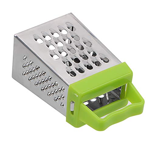 iTimo 4 Seiten Mini Reibe, Handschneidemaschine für Obst, Multifunktions-Küchenhelfer, 7 × 3,5 cm (Grün) von iTimo