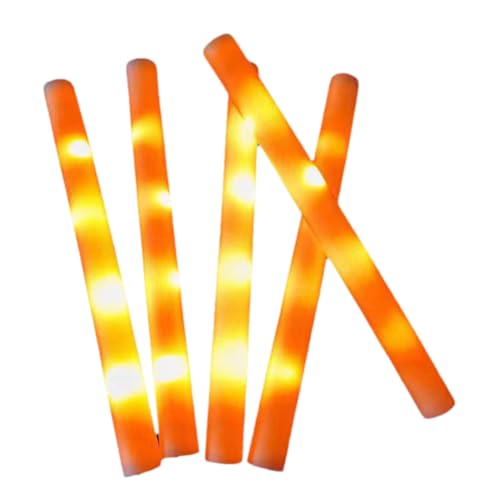 iToQ Orange LED Foam Sticks - Glitter Light Sticks Party Supplies for Kids Light Sticks, Carnival, Birthday, Wedding iToQ Orange LED Foam Sticks - Glitter Light Sticks Party Supplies for Kids Light Sticks, Carnival, Birthday, Wedding von iToQ