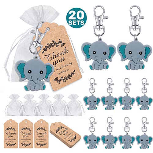 iZoeL Gastgeschenke Taufe Junge 20 Elefante Anhänger Thank You Danke Geschenke Babyparty Baby Shower Kommunion Kinderggeburtstag Party Mitgebsel iZoeL Gastgeschenke Taufe Junge 20 Elefante Anhänger Thank You Danke Geschenke Babyparty Baby Shower Kommunion Kinderggeburtstag Party Mitgebsel von iZoeL