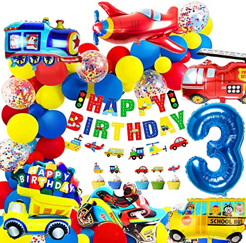 iZoeL Geburtstagsdeko Jungen 3 Jahr Folienballon Kindergeburtstag Deko Feuerwehrfahrzeuge Truck Happy Birthday Banner Girlande Cars Motorrad Luftballons Tortendeko 32pcs Ballons Kindergeburtstag Party iZoeL Geburtstagsdeko Jungen 3 Jahr Folienballon Kindergeburtstag Deko Feuerwehrfahrzeuge Truck Happy Birthday Banner Girlande Cars Motorrad Luftballons Tortendeko 32pcs Ballons Kindergeburtstag Party von iZoeL