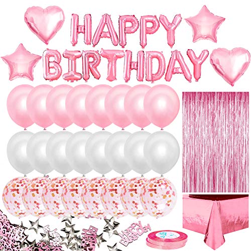 iZoeL Geburtstagsdeko Jungen Mann Happy Birthday Girlande Folienballon 24 Konfetti Luftballons Party Tischdecke Blau Glitzer Vorhang Tisch Konfetti für Mädchen Frau iZoeL Geburtstagsdeko Jungen Mann Happy Birthday Girlande Folienballon 24 Konfetti Luftballons Party Tischdecke Blau Glitzer Vorhang Tisch Konfetti für Mädchen Frau von iZoeL