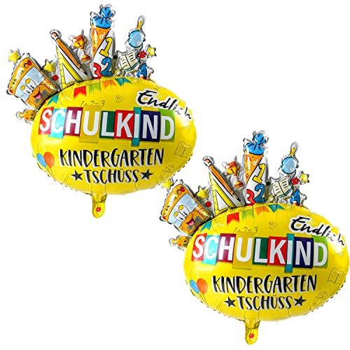 iZoeL Schulanfang Einschulung Schuleinführung Folienballon 2Stk Helium Luft Ballon Einschulung Junge Mädchen Deko iZoeL Schulanfang Einschulung Schuleinführung Folienballon 2Stk Helium Luft Ballon Einschulung Junge Mädchen Deko von iZoeL